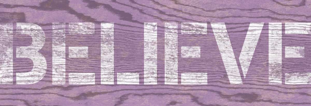 Purple Believe art print by N Harbick for $57.95 CAD