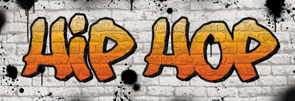 Hip Hop Graffiti art print by N Harbick for $57.95 CAD