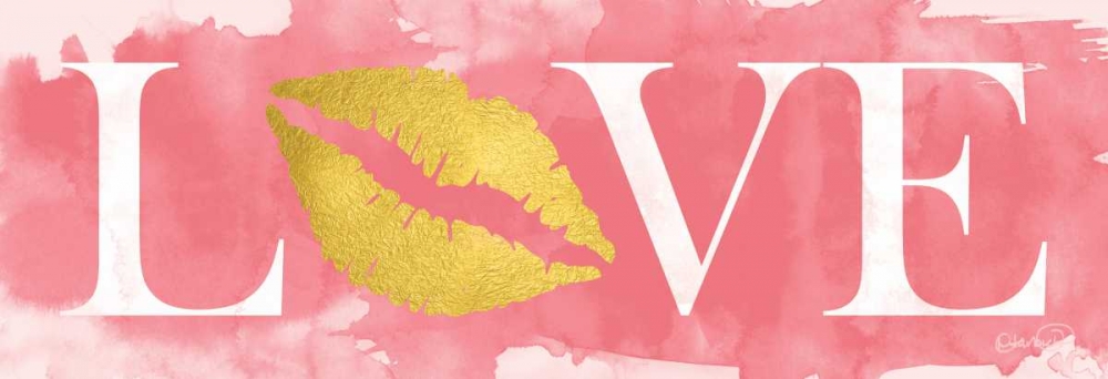 Pink Love art print by N Harbick for $57.95 CAD
