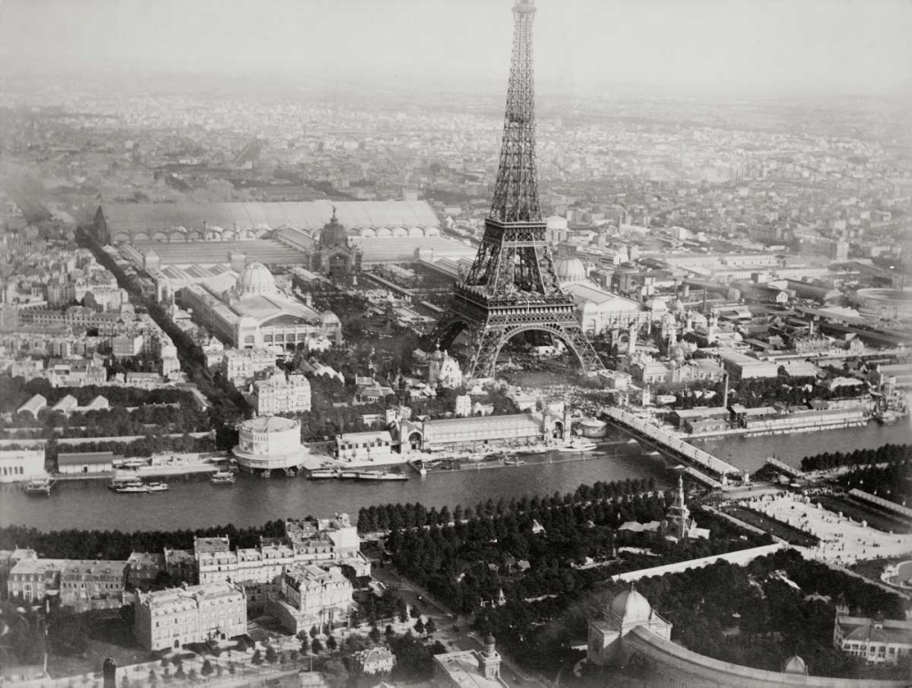 Vintage Paris I art print by N Harbick for $57.95 CAD