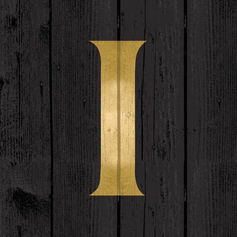 Gold Alphabet I art print by N Harbick for $57.95 CAD