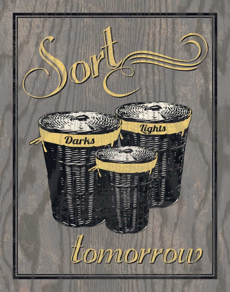 Sort - Gray art print by N Harbick for $57.95 CAD
