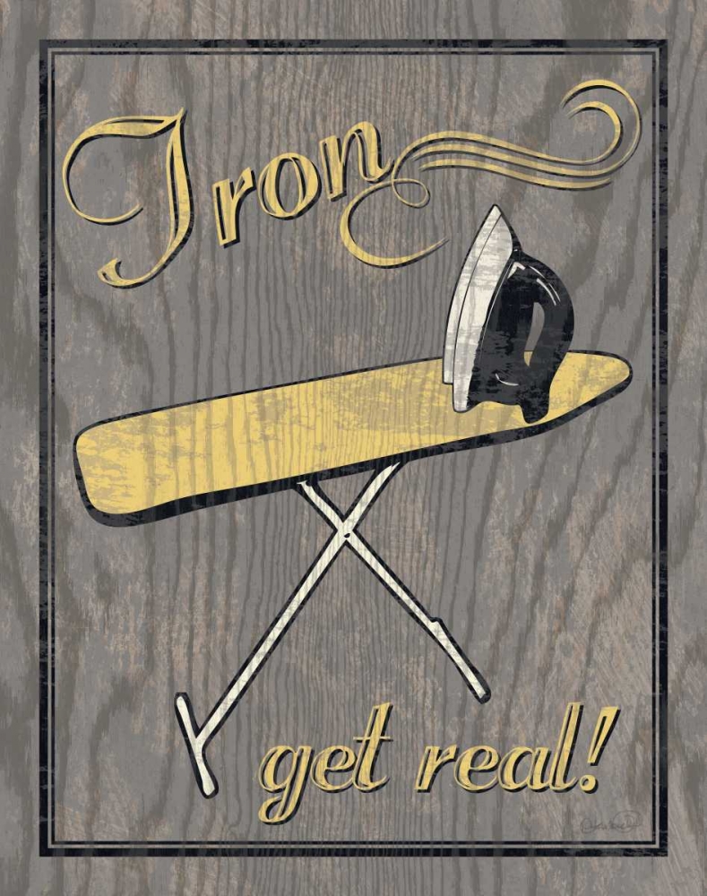 Iron - Gray art print by N Harbick for $57.95 CAD