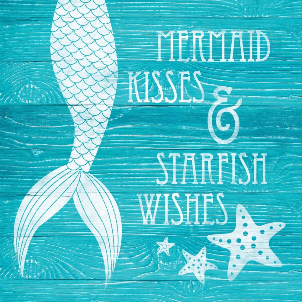 Mermaid Kisses art print by N Harbick for $57.95 CAD