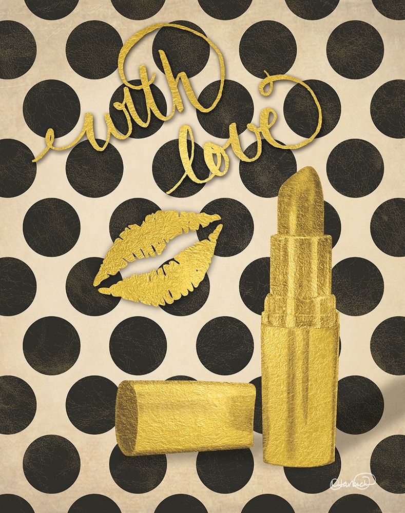 With Love Lipstick art print by N Harbick for $57.95 CAD