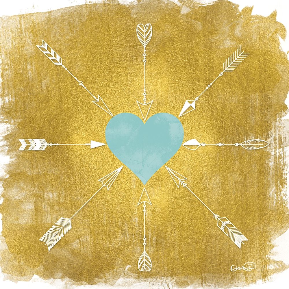 Heart art print by N Harbick for $57.95 CAD