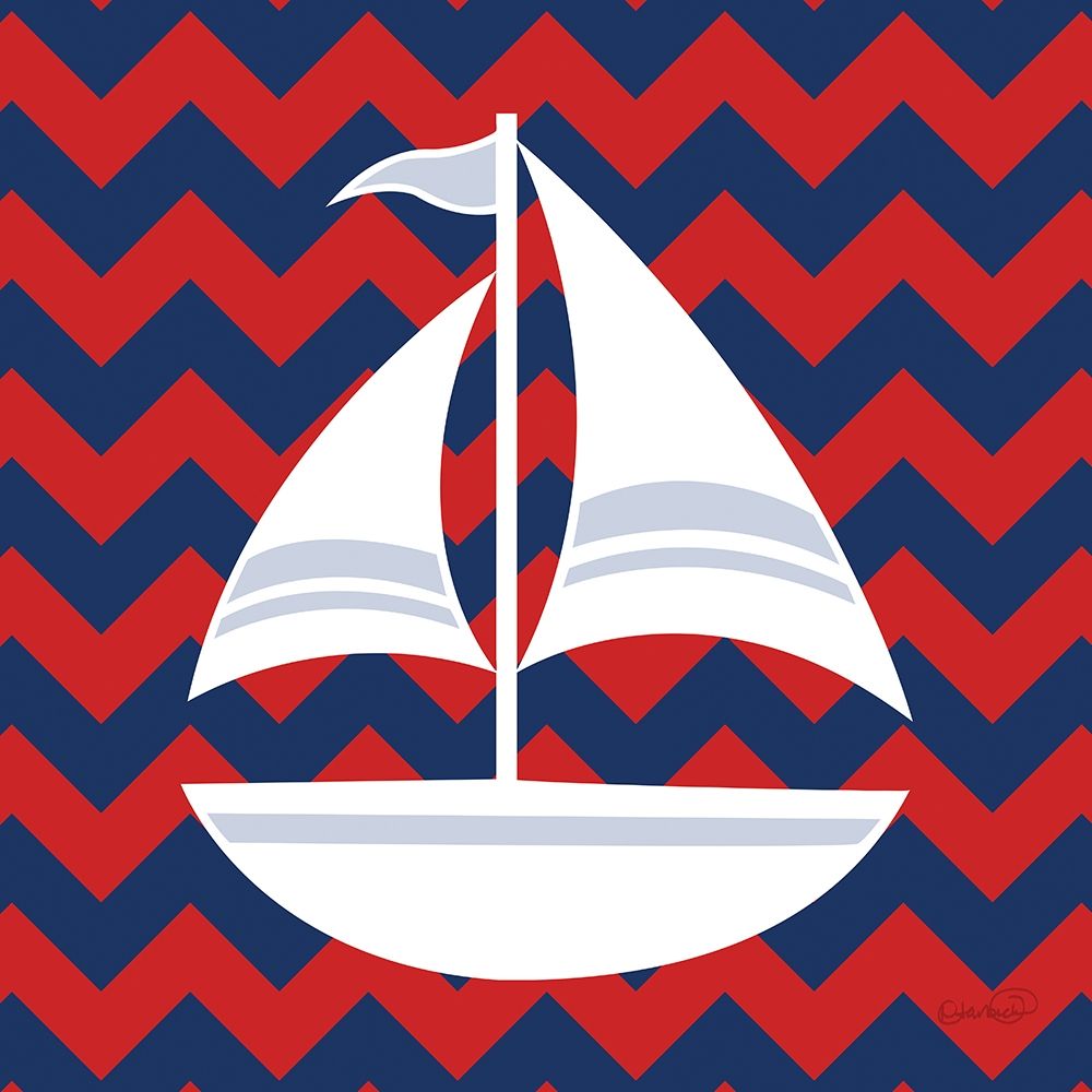 Sailboat II art print by N Harbick for $57.95 CAD