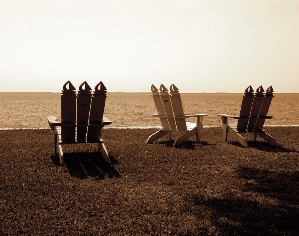Adirondack Chairs II art print by Alan Hausenflock for $57.95 CAD