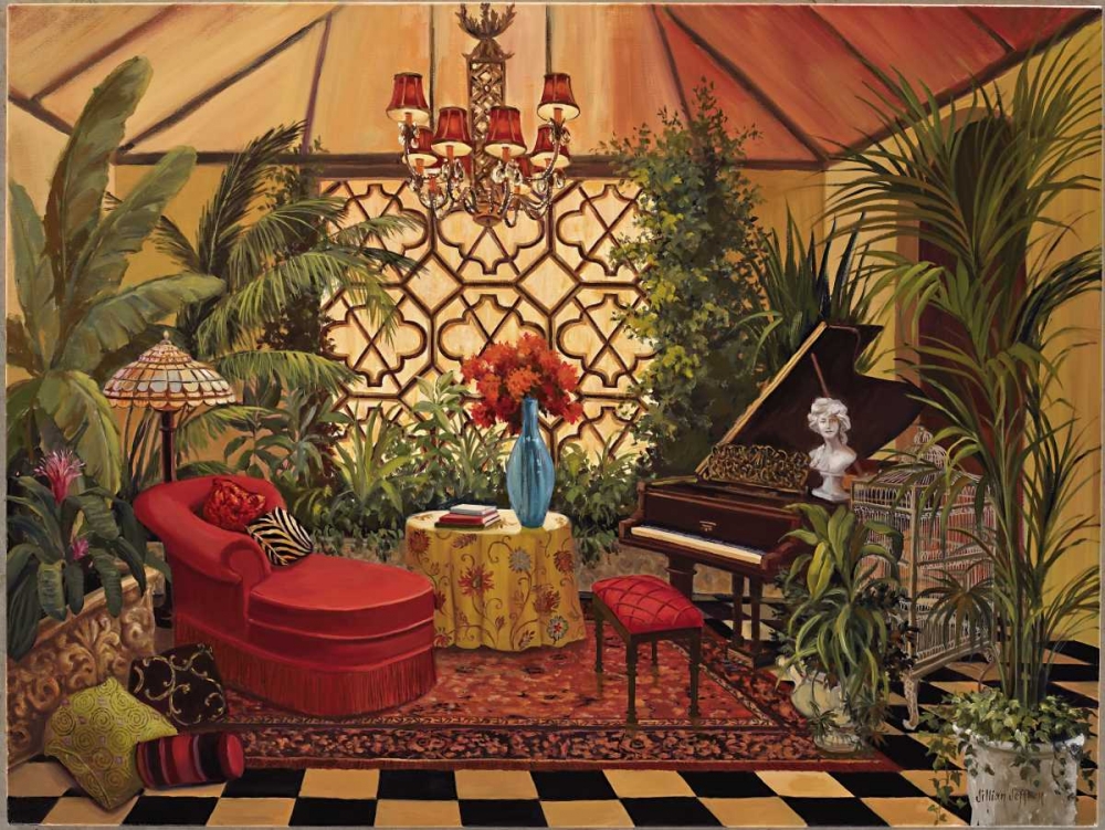 Conservatory I art print by Jillian Jeffrey for $57.95 CAD