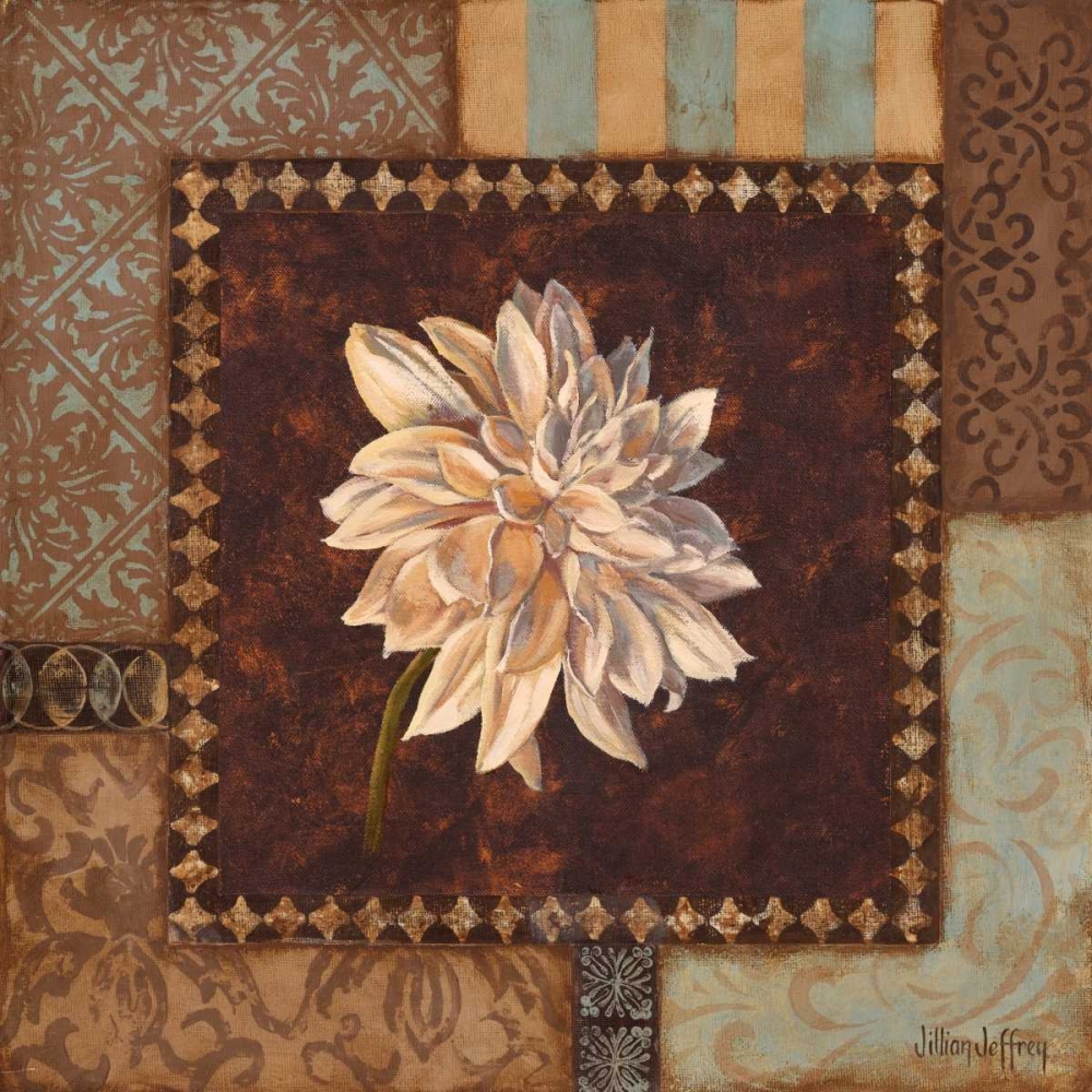 Dahlia I art print by Jillian Jeffrey for $57.95 CAD