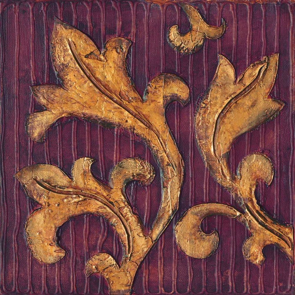 Gold Acanthus II art print by Jillian Jeffrey for $57.95 CAD