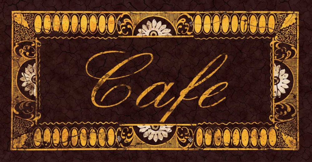 Cafe art print by Catherine Jones for $57.95 CAD