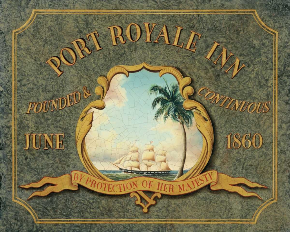 Port Royale Inn art print by Catherine Jones for $57.95 CAD