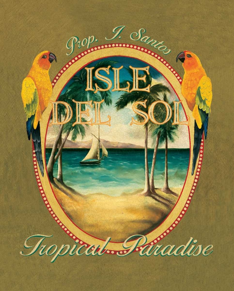 Isle del Sol art print by Catherine Jones for $57.95 CAD