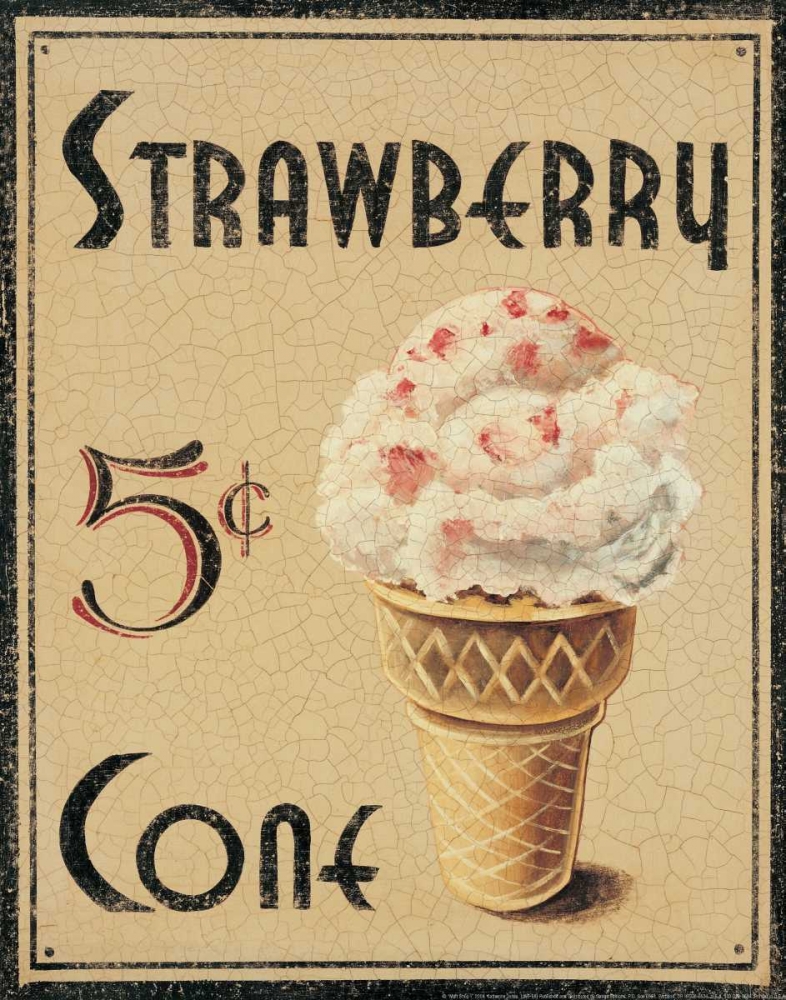 Malt Shop I art print by Catherine Jones for $57.95 CAD