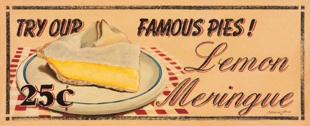 Lemon Meringue art print by Catherine Jones for $57.95 CAD