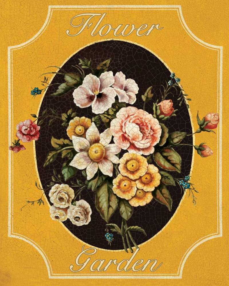 Flower Garden art print by Catherine Jones for $57.95 CAD