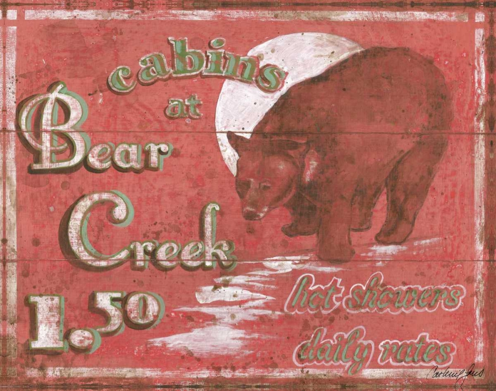 Bear Creek art print by Catherine Jones for $57.95 CAD