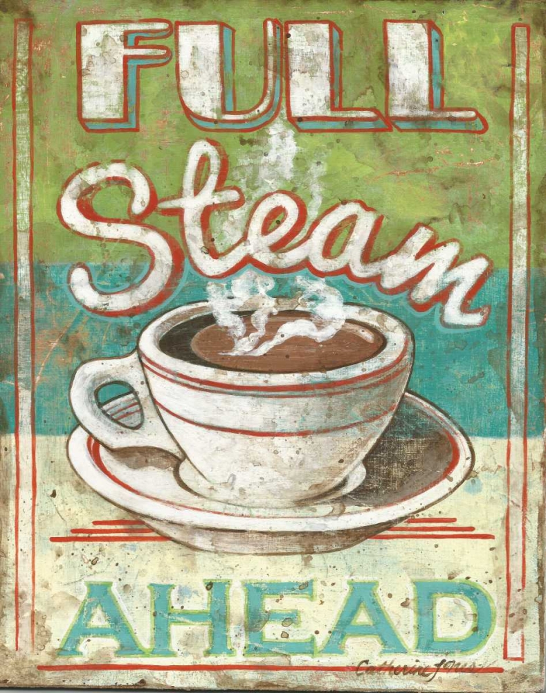 Full Steam art print by Catherine Jones for $57.95 CAD