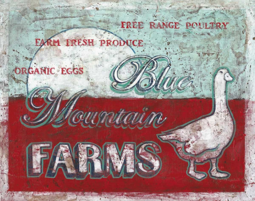 Blue Mountain Farms art print by Catherine Jones for $57.95 CAD