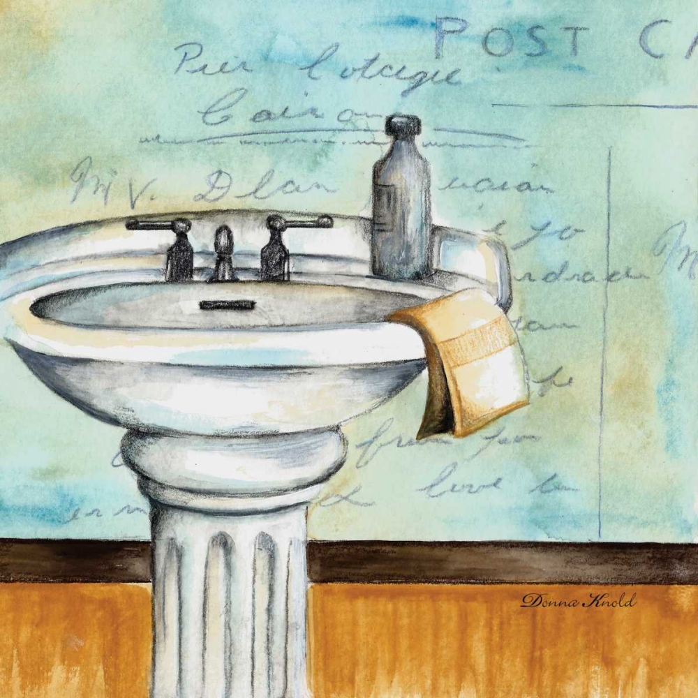 Refresh Bath art print by Donna Knold for $57.95 CAD