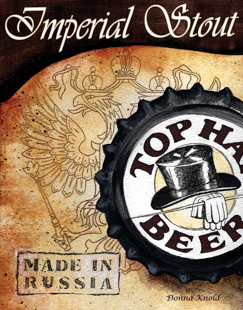 Imperial Stout art print by Donna Knold for $57.95 CAD