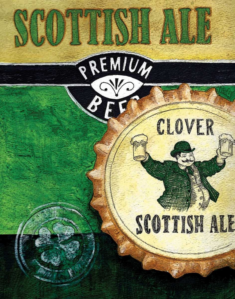 Scottish Ale art print by Donna Knold for $57.95 CAD