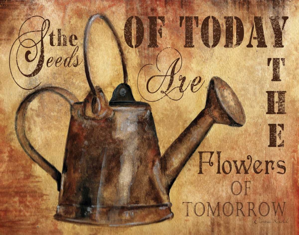 Plant a Garden II art print by Donna Knold for $57.95 CAD