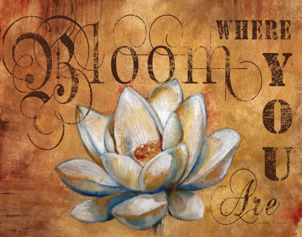 Plant a Garden III art print by Donna Knold for $57.95 CAD