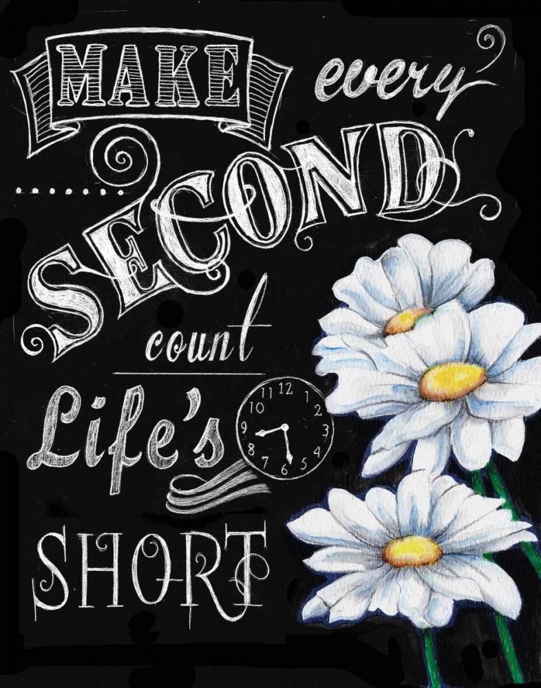 Chalkboard Inspirations I art print by Donna Knold for $57.95 CAD