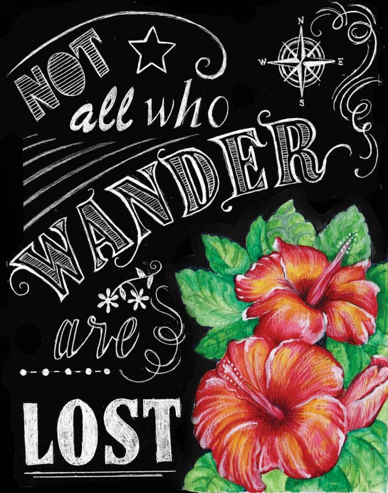 Chalkboard Inspirations II art print by Donna Knold for $57.95 CAD