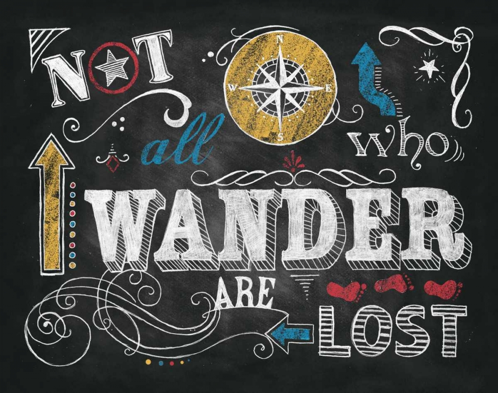 Color Chalkboard I art print by Donna Knold for $57.95 CAD