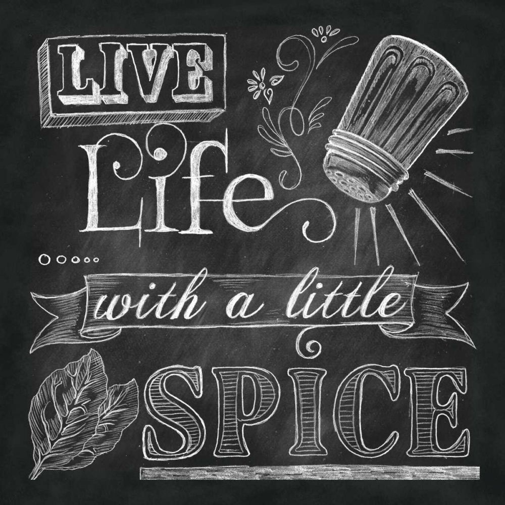 Kitchen Chalk II art print by Donna Knold for $57.95 CAD