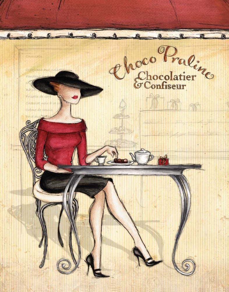 Femme Elegante I art print by Andrea Laliberte for $57.95 CAD