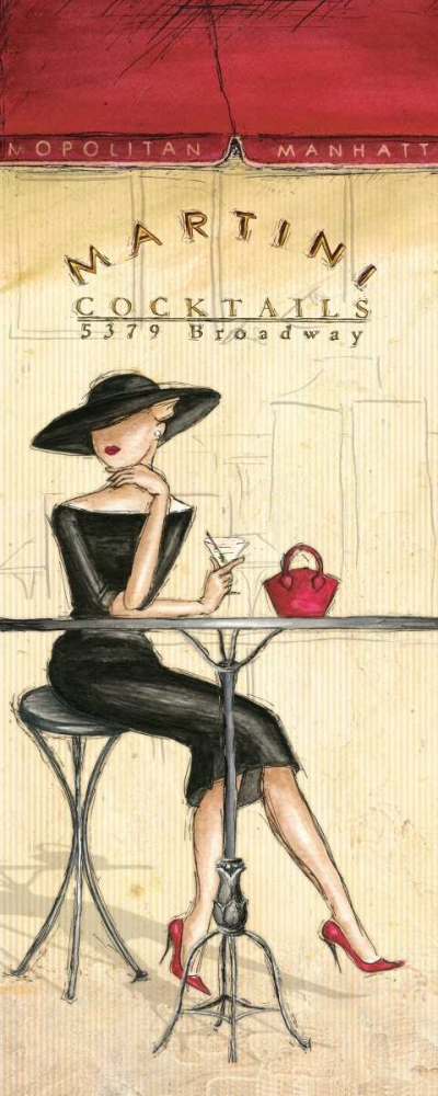 Cocktails art print by Andrea Laliberte for $57.95 CAD