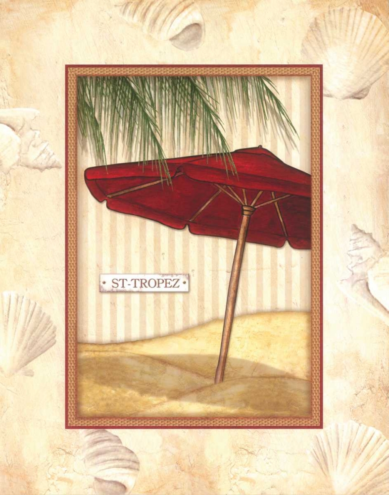 Parasol Club I art print by Andrea Laliberte for $57.95 CAD
