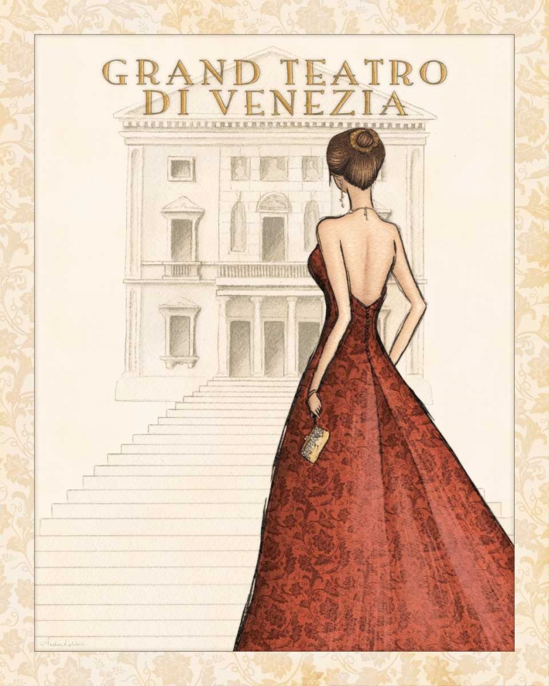 Teatro art print by Andrea Laliberte for $57.95 CAD