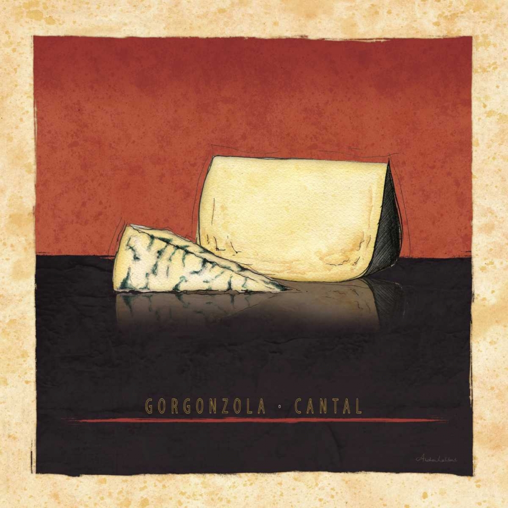 Cheeses III art print by Andrea Laliberte for $57.95 CAD