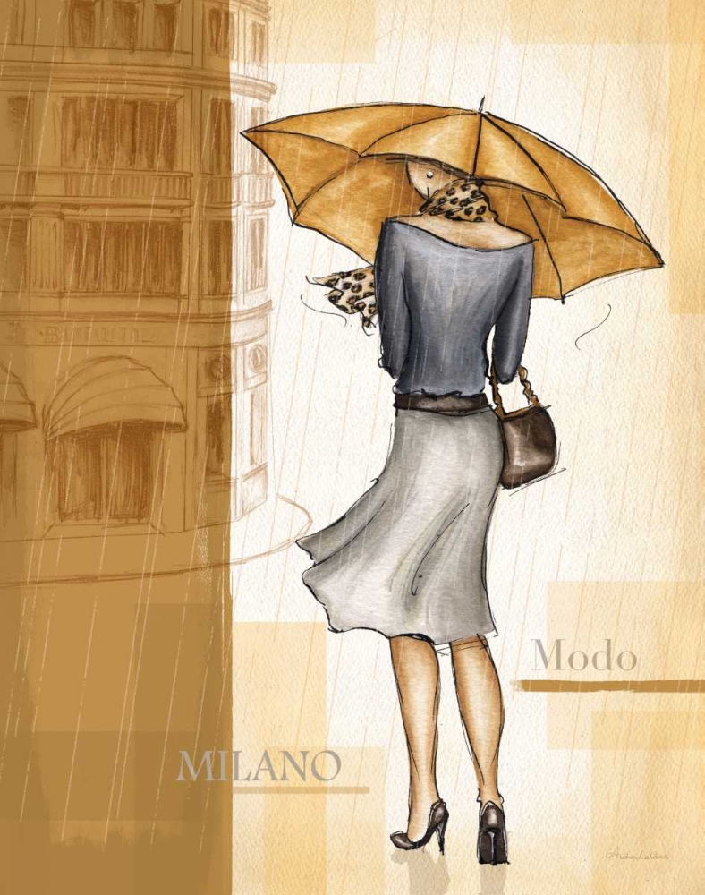 Rain Milano art print by Andrea Laliberte for $57.95 CAD