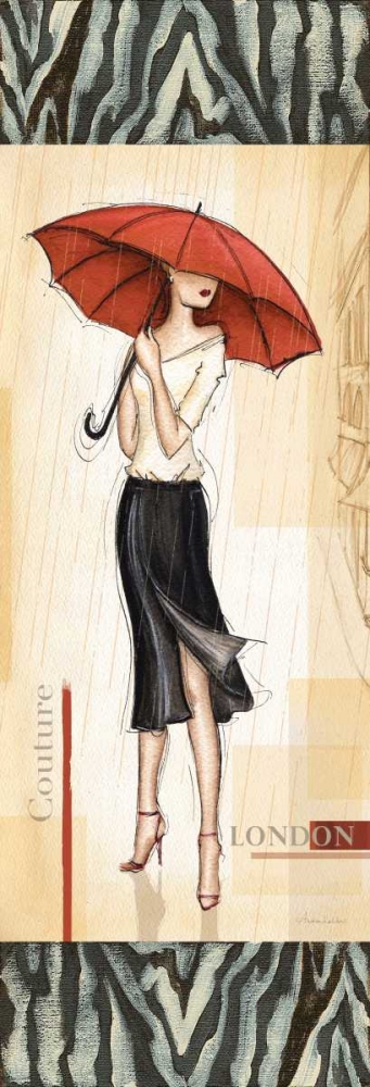London Fashion art print by Andrea Laliberte for $57.95 CAD