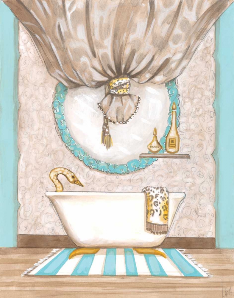 Bathroom Elegance I art print by Laurencon for $57.95 CAD