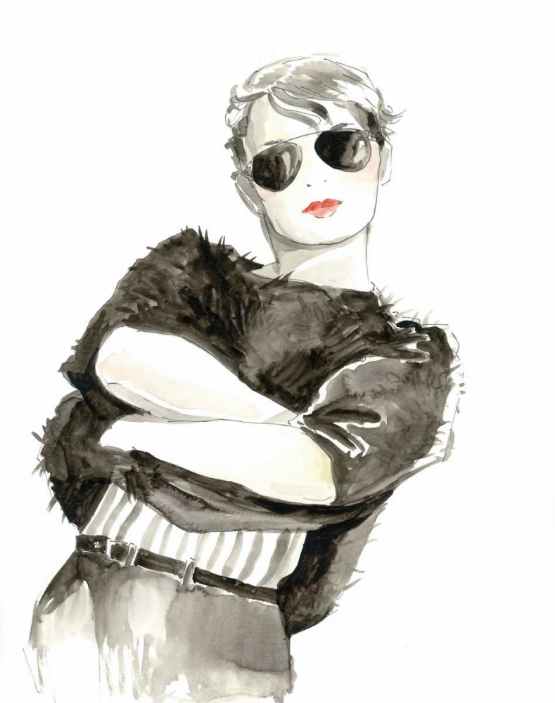 Runway Fashion II art print by Laurencon for $57.95 CAD