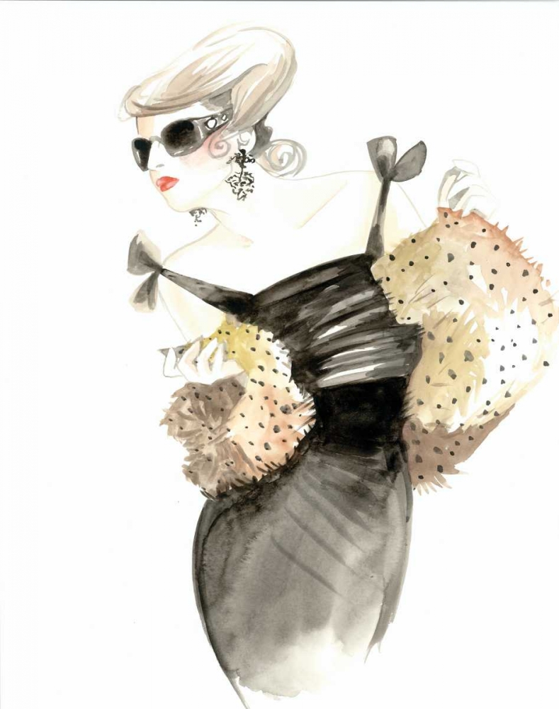 Runway Fashion III art print by Laurencon for $57.95 CAD