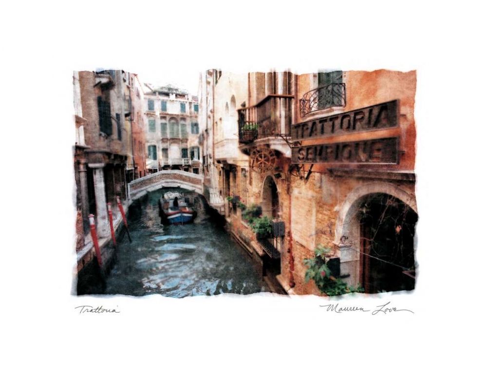 Trattoria art print by Maureen Love for $57.95 CAD