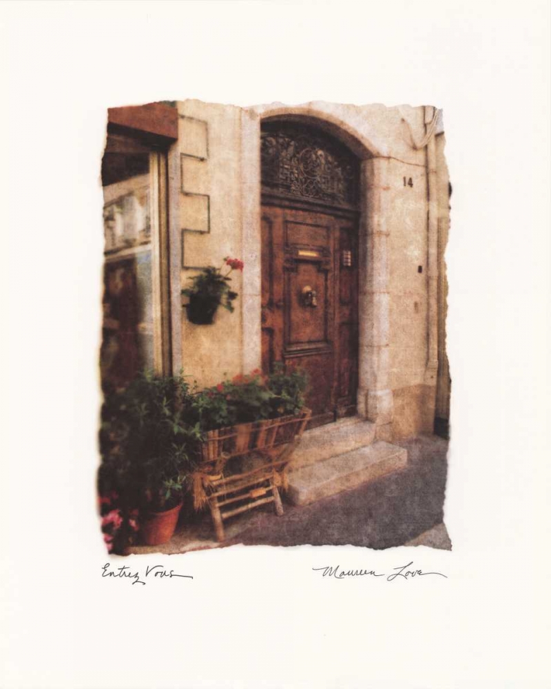 Entrez Vous art print by Maureen Love for $57.95 CAD