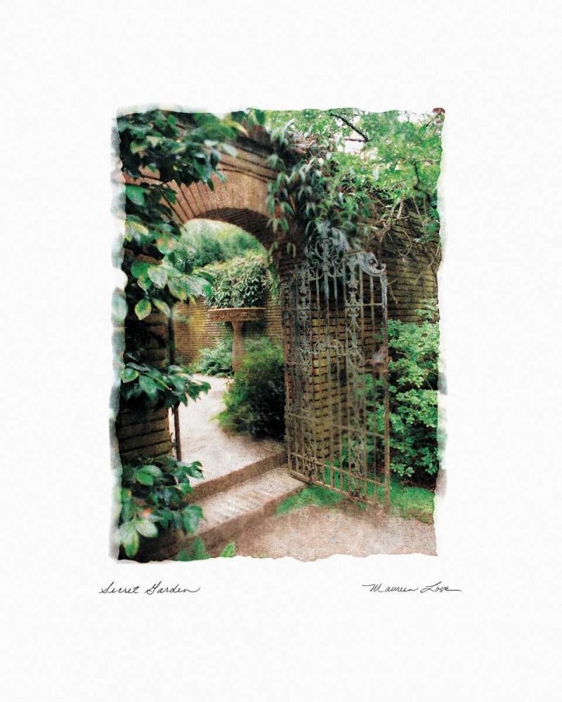 Secret Garden art print by Maureen Love for $57.95 CAD