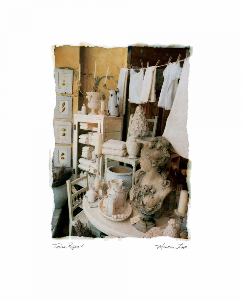 Tuscan Repose I art print by Maureen Love for $57.95 CAD