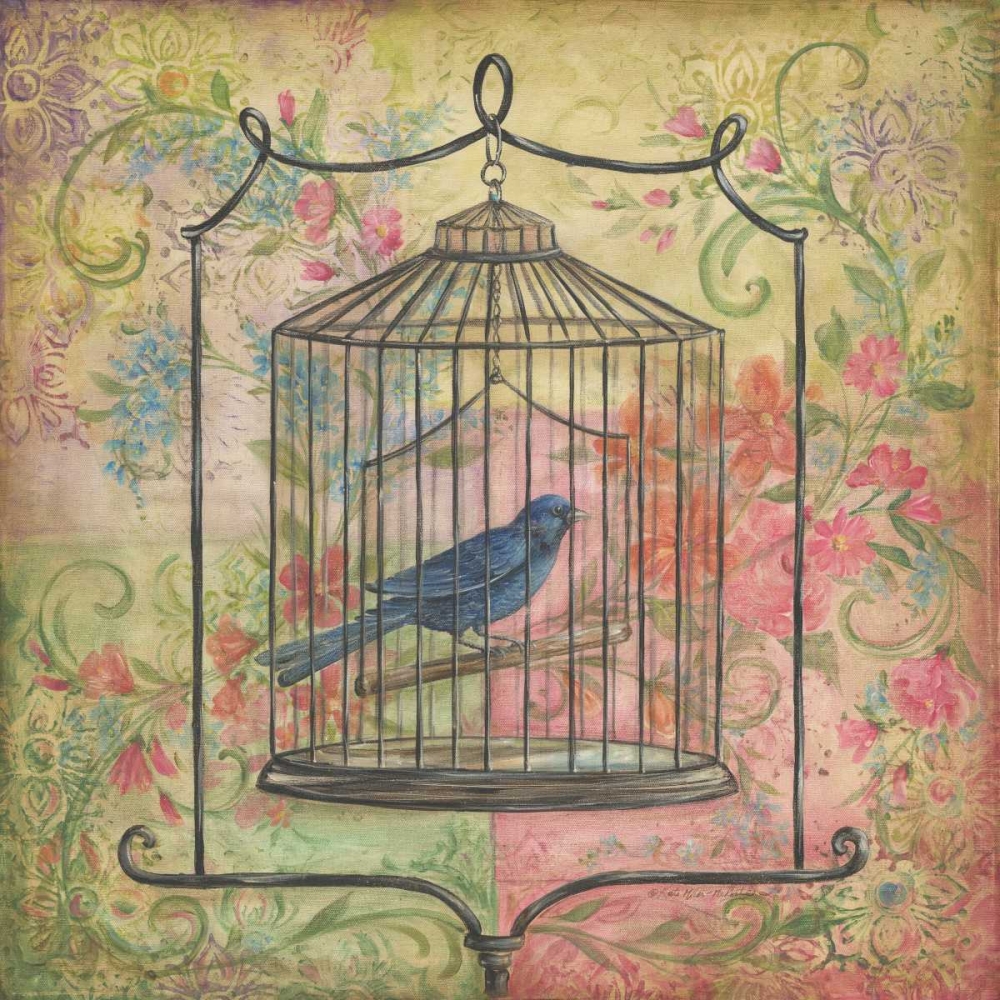 La Boheme Bird I art print by Kate McRostie for $57.95 CAD