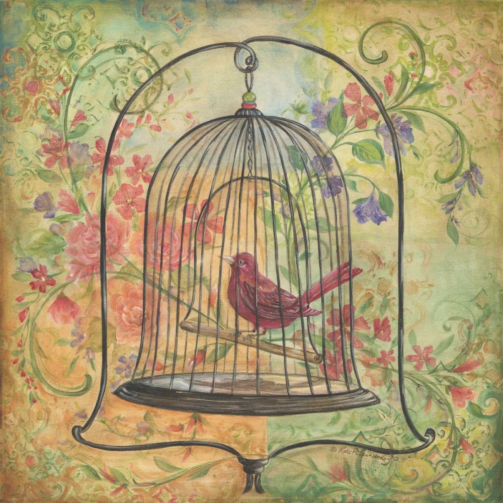 La Boheme Bird II art print by Kate McRostie for $57.95 CAD