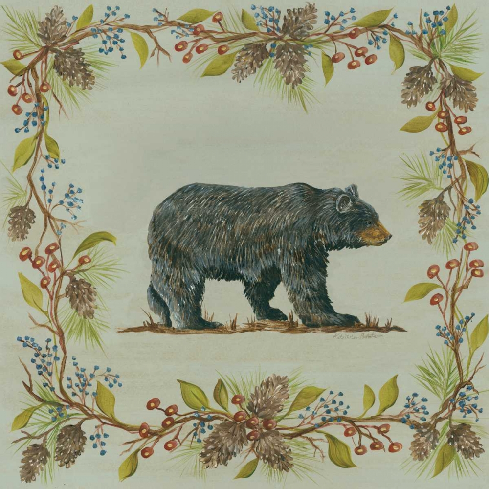 Blue Aspen Woods I art print by Kate McRostie for $57.95 CAD